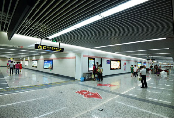 郑州市轨道交通1号线二期工程文苑北路站装修工程