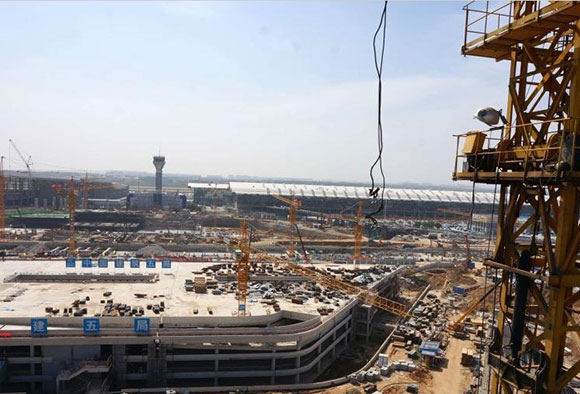 新郑国际机场二期钢结构防腐工程